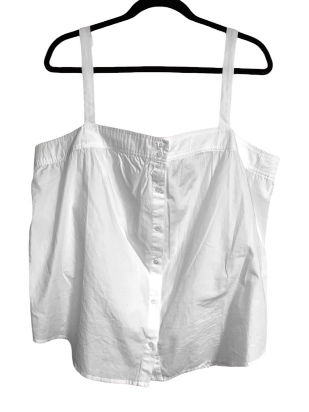 Vineyard vines white button tank top, nwt, size xl, perfect summer top! - Picture 3 of 5